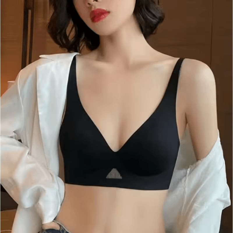 HighGrade Seamless Summer Wireless Soft Support Bra For Small Chest 3
