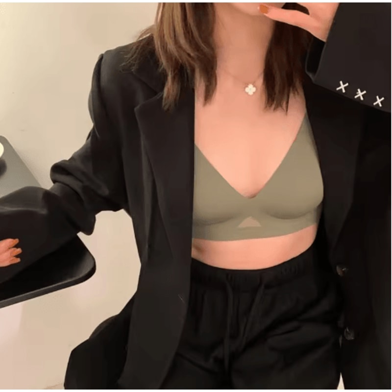 HighGrade Seamless Summer Wireless Soft Support Bra For Small Chest 6