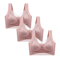 FallSweet 3Piece Wireless Lace Push Up Deep V Bralette Set L5XL 4