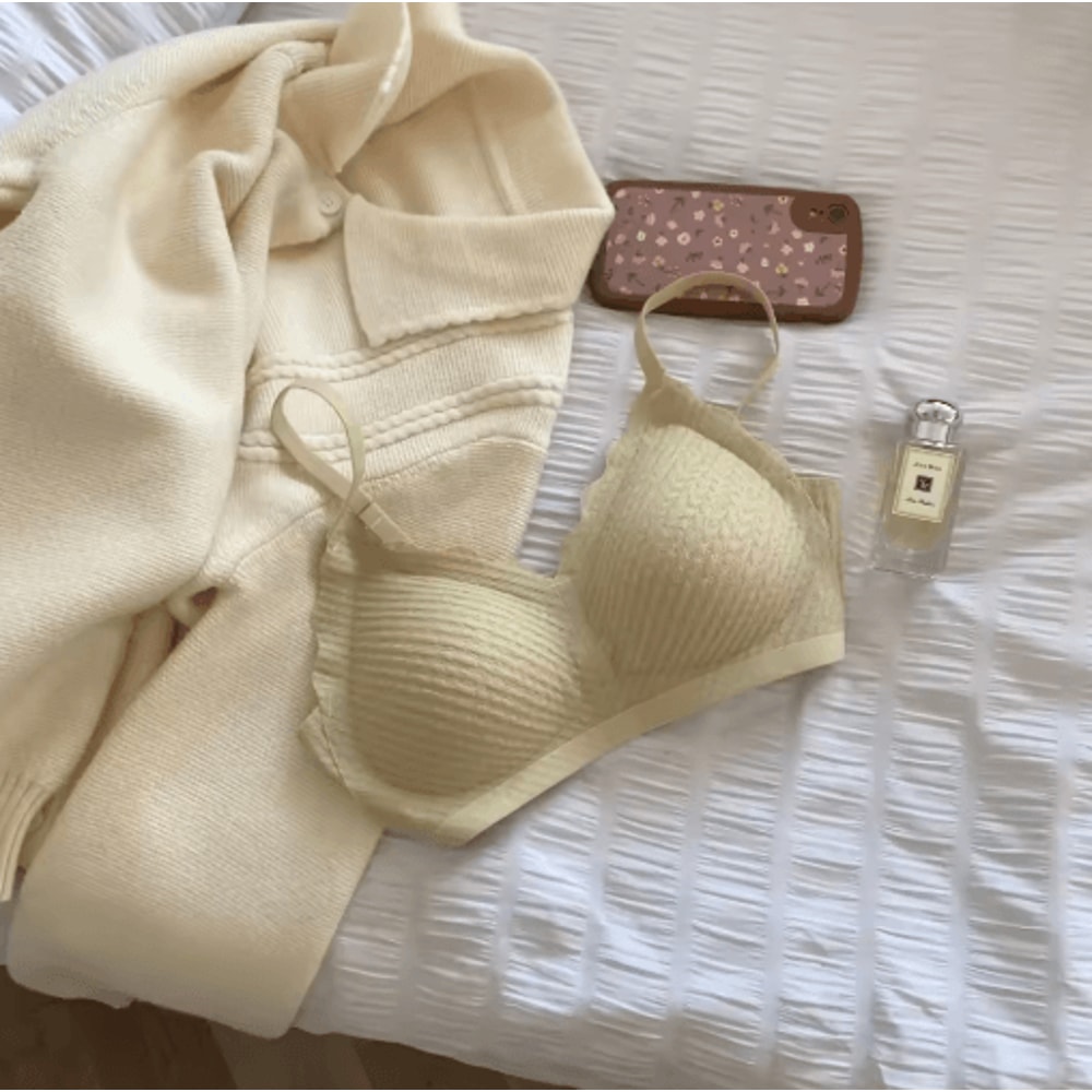 Seamless AntiSag Beautiful Back Support Bra For Big Bust AutumnWinter 3