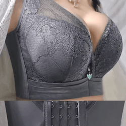 plus size 95d anti-sag underwire shaping bra for large bust