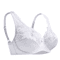 Floral Sheer Plus Size Lace Bra With Underwire Support 4