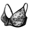 Sheer Lace Plus Size Underwire Bra For BF Cups 2