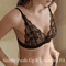 SUJIIN Deep V Wireless Push Up Lace Bra For Small Busts 4