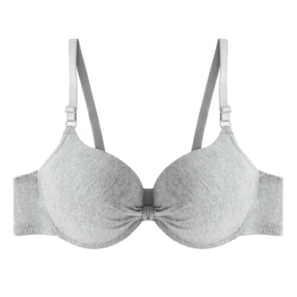 Deep V Backless Push Up Underwire Bra For Small Busts 1