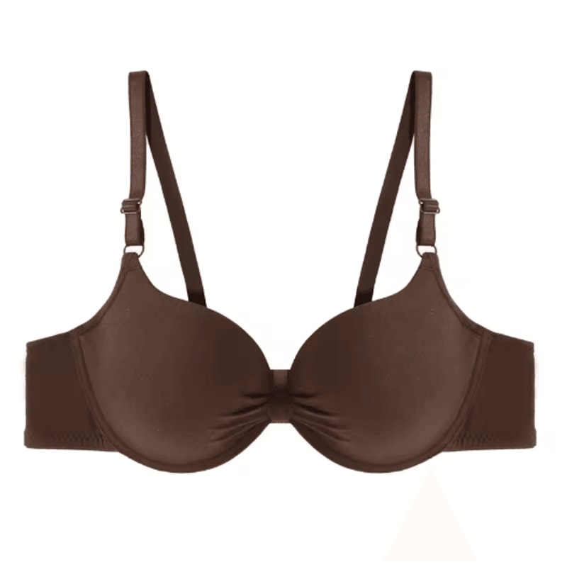 Deep V Backless Push Up Underwire Bra For Small Busts 2