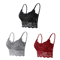 3Piece Seamless Wireless Lace Bralette Set 1