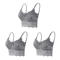 3Piece Seamless Wireless Lace Bralette Set 13