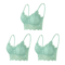 3Piece Seamless Wireless Lace Bralette Set 14