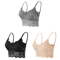 3Piece Seamless Wireless Lace Bralette Set 6