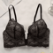 Elegant VNeck Lace Underwire Push Up Bra For B Cup 1