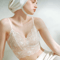 SUJIIN Seamless Lace Wireless Tank Bra Top MX370 2