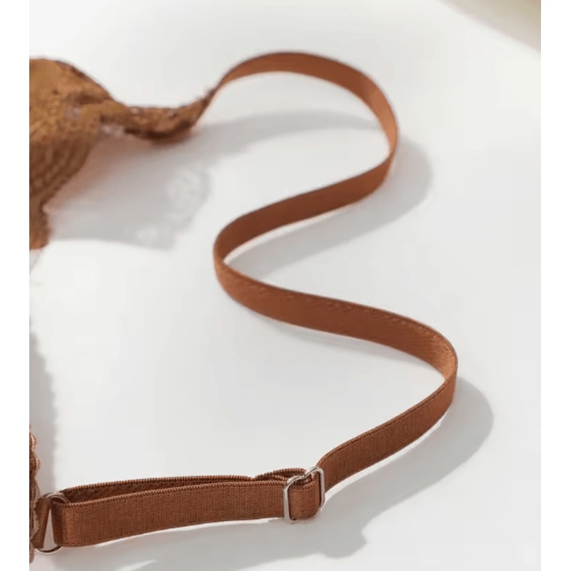 Embroidered Lace Wireless Push Up Bra With Adjustable Straps MR2641 2