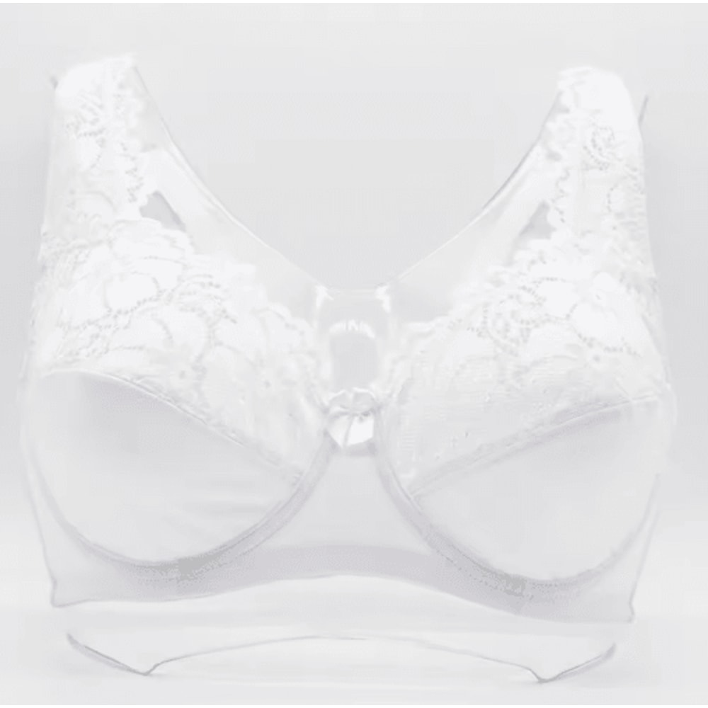 Floral Embroidered Plunge Lace Bra For Full Support And Confidence 3