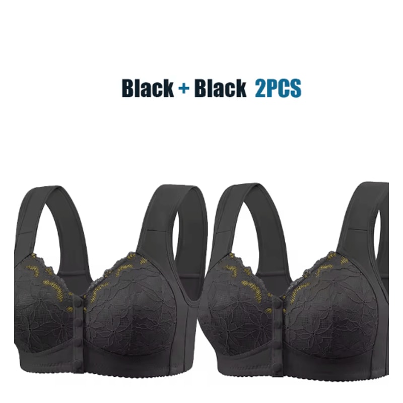 Front Closure Soft Cotton Comfort Bra For All Day Ease 4