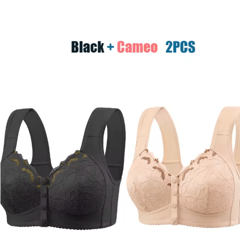 Front Closure Soft Cotton Comfort Bra For All Day Ease 5