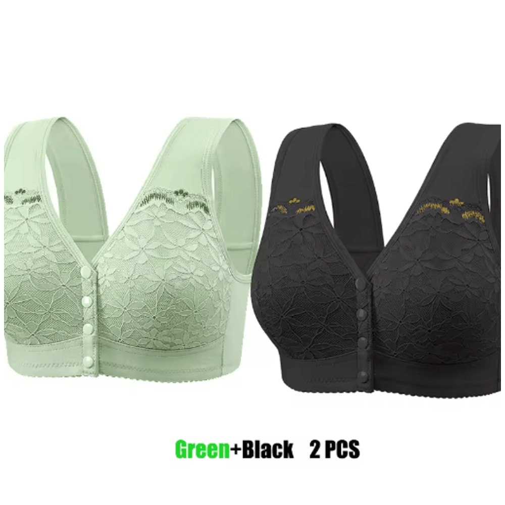 Front Closure Soft Cotton Comfort Bra For All Day Ease 13