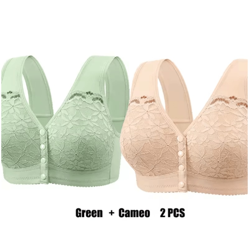 Front Closure Soft Cotton Comfort Bra For All Day Ease 15