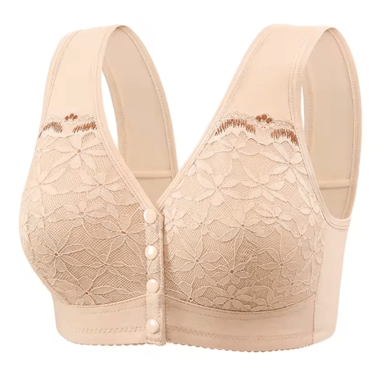 Front Closure Soft Cotton Comfort Bra For All Day Ease 20