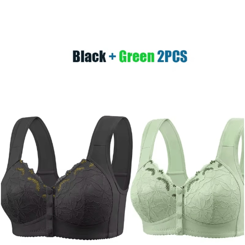 Front Closure Soft Cotton Comfort Bra For All Day Ease 7
