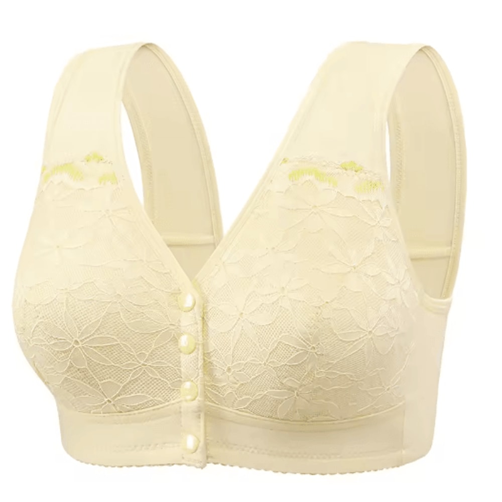 Front Closure Soft Cotton Comfort Bra For All Day Ease 22