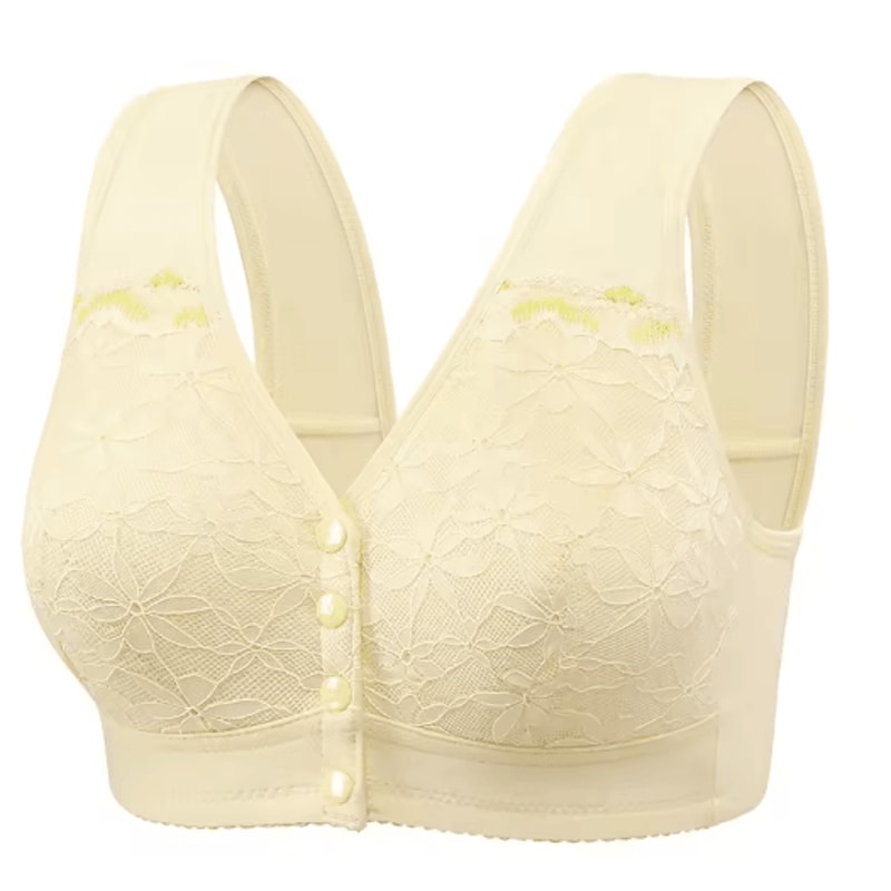 Front Closure Soft Cotton Comfort Bra For All Day Ease 22