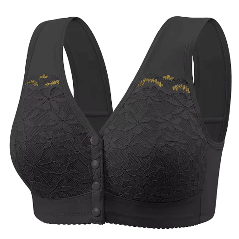 Front Closure Soft Cotton Comfort Bra For All Day Ease 23