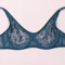 Plus Size Underwired Embroidered Lace Bra With Elegant Hollow Detail 8