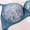 Plus Size Underwired Embroidered Lace Bra With Elegant Hollow Detail 9