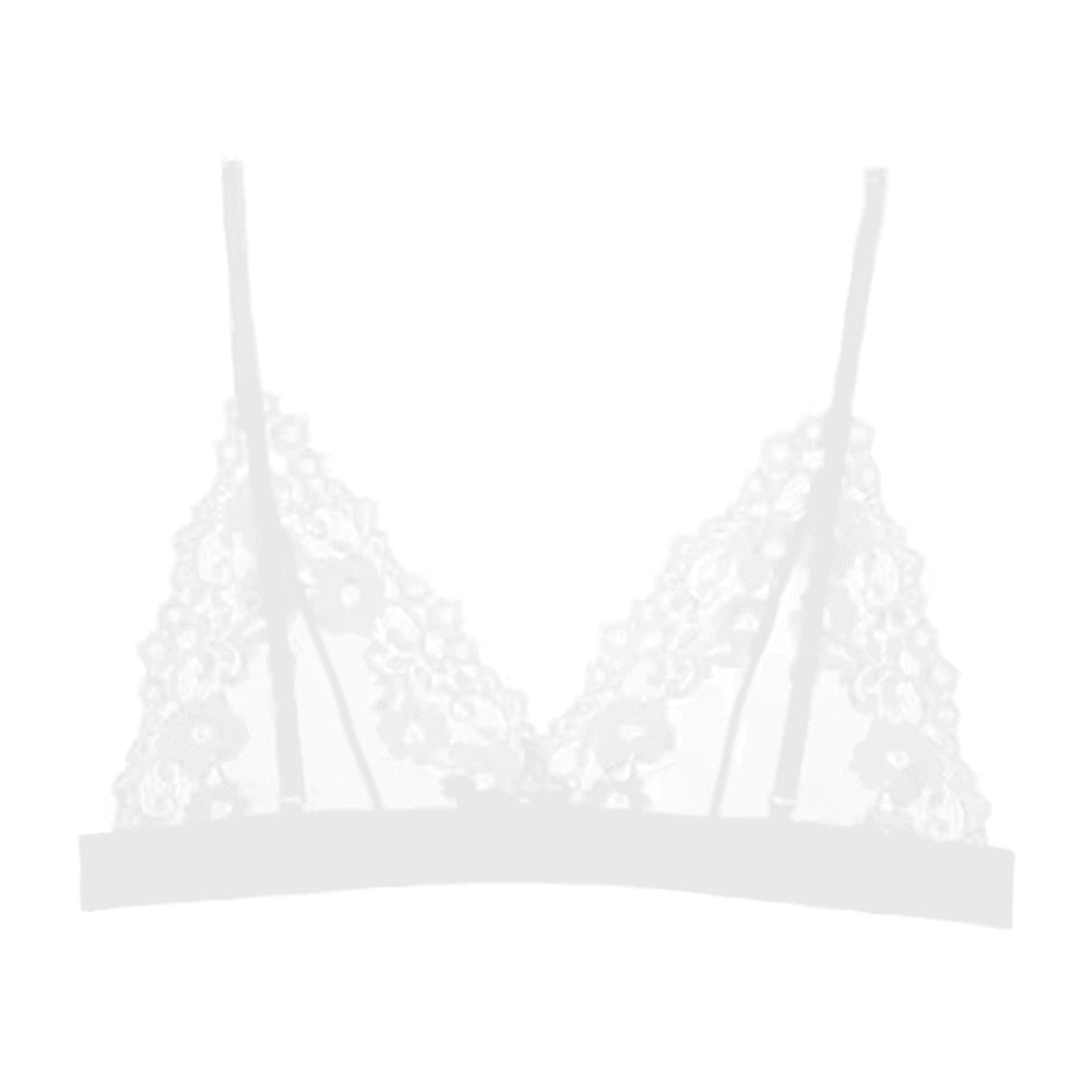 Ultrathin Sheer Lace Hollow Out Bralette For Effortless Elegance 2