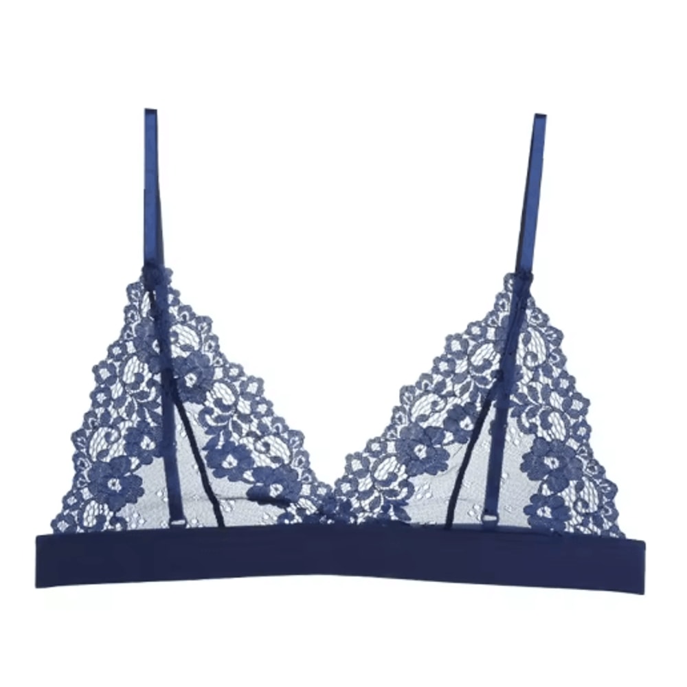 Ultrathin Sheer Lace Hollow Out Bralette For Effortless Elegance 3