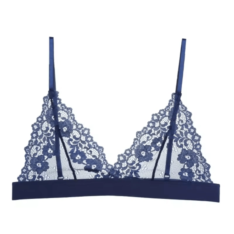 Ultrathin Sheer Lace Hollow Out Bralette For Effortless Elegance 3