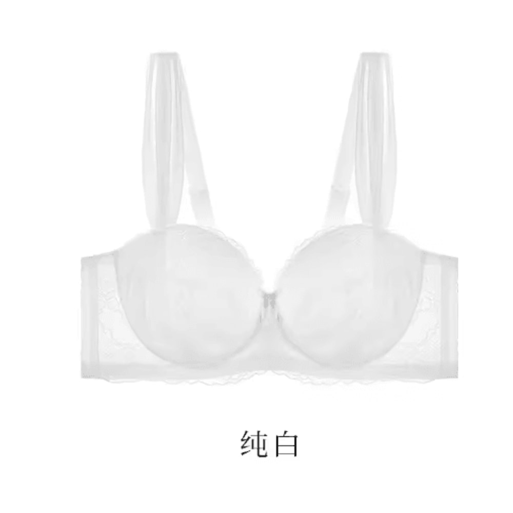 French Lace Minimizer Push Up Bra With AntiSagging Support GT8907 1