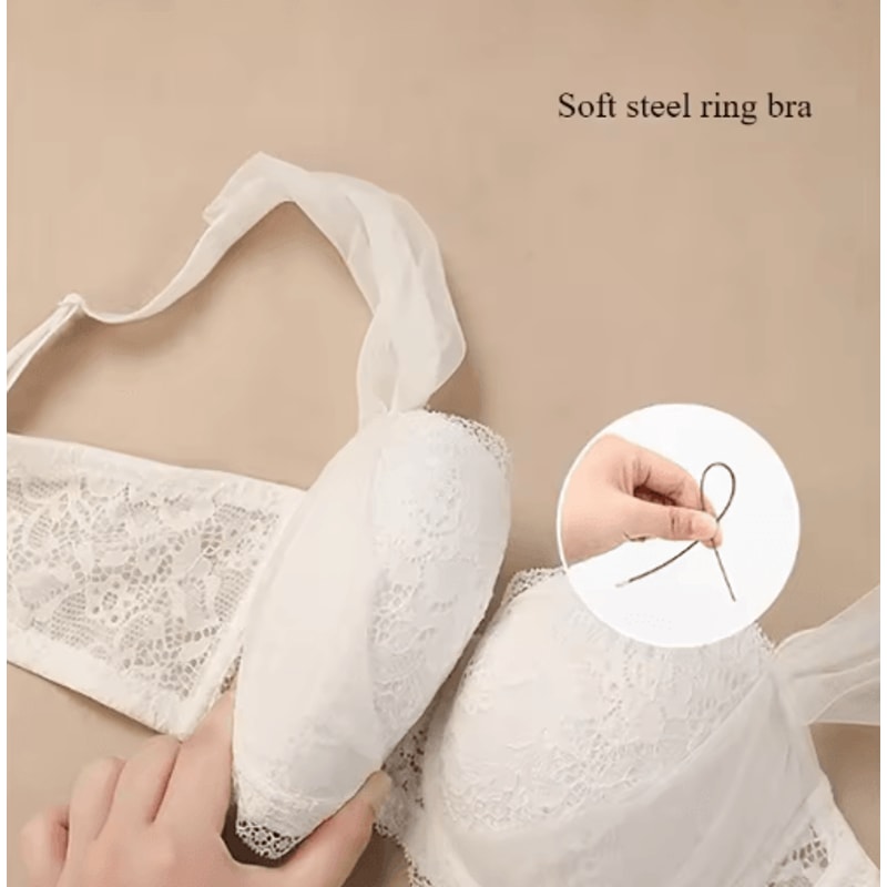 French Lace Minimizer Push Up Bra With AntiSagging Support GT8907 5