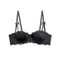 French Style Half Cup Push Up Lace Bra With Deep V Design 2
