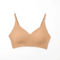 Ice Silk Seamless Wirefree Padded Bra With Wavy Edge Design 3