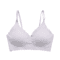 Ice Silk Seamless Wirefree Padded Bra With Wavy Edge Design 4