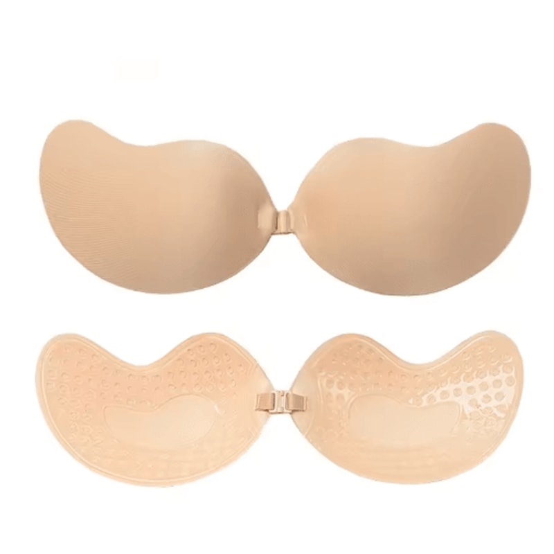 Invisible Adhesive Silicone Push Up Bra For Strapless Backless Looks 2