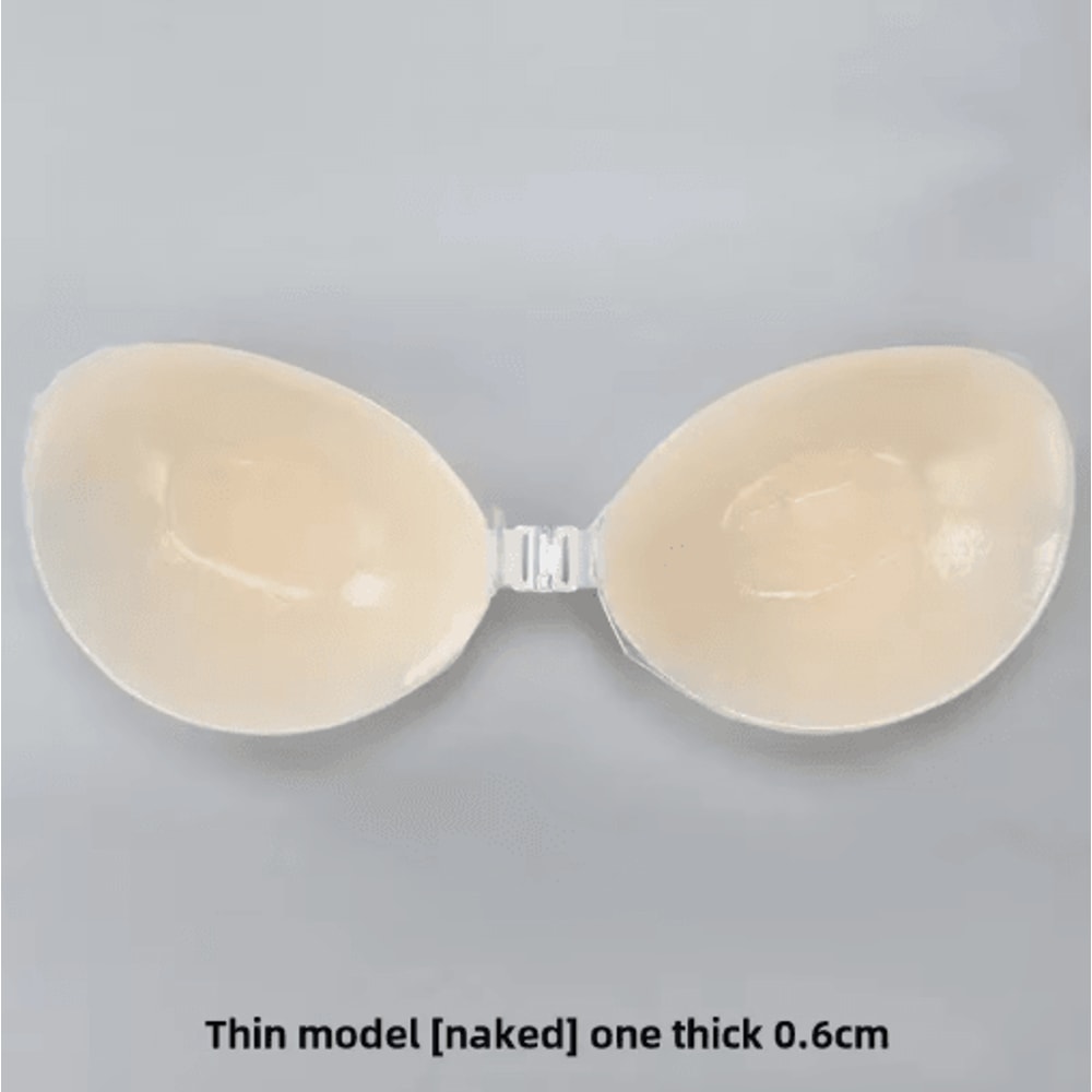 Invisible Adhesive Silicone Push Up Bra For Strapless Backless Looks 7