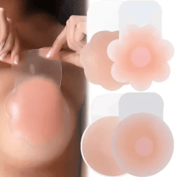 reusable silicone lift up bra stickers for invisible strapless support