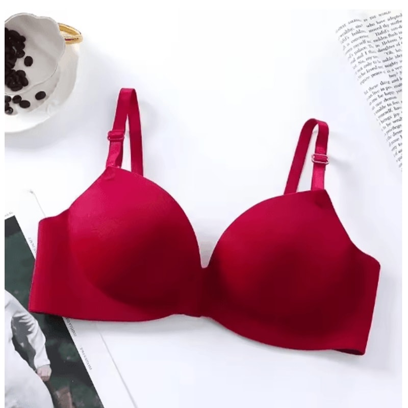 Seamless 34 Cup Wireless Push Up Bralette For Everyday Comfort 5