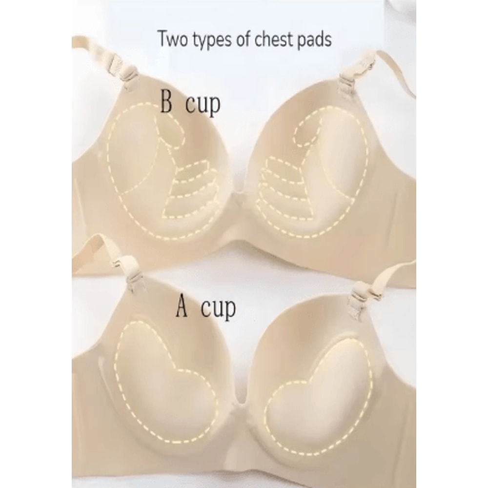 Seamless 34 Cup Wireless Push Up Bralette For Everyday Comfort 6