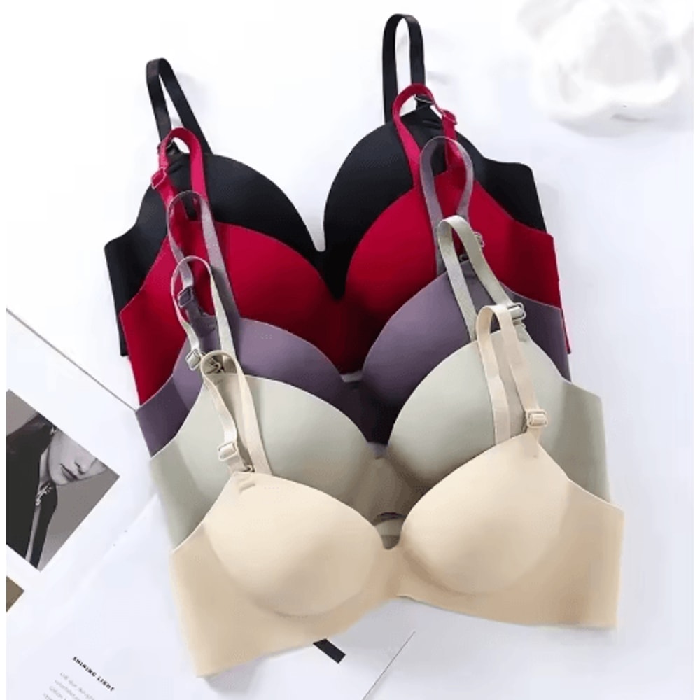 Seamless 34 Cup Wireless Push Up Bralette For Everyday Comfort 0