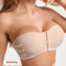 SilkEase Front Buckle Strapless Wireless Padded Bra For Women 2