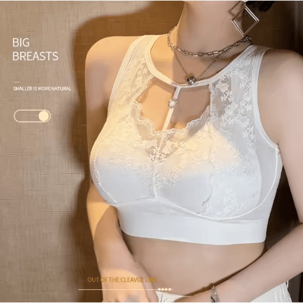 LaceLift Full Cup Wireless Anti Sagging Bra For Large Bust 10