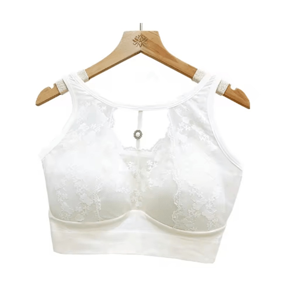 LaceLift Full Cup Wireless Anti Sagging Bra For Large Bust 8