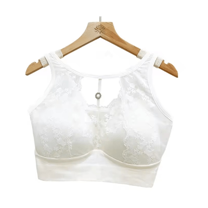LaceLift Full Cup Wireless Anti Sagging Bra For Large Bust 8