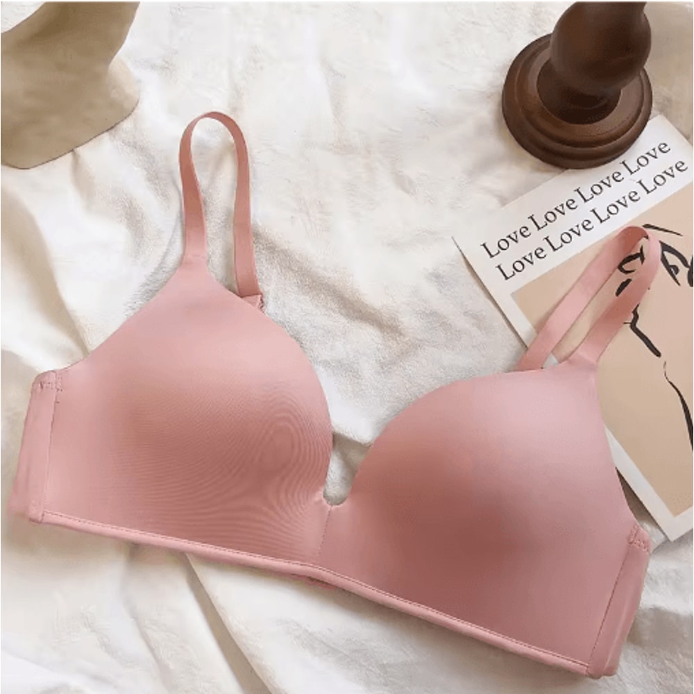 Ice Silk Wireless Seamless Push Up Bralette For Everyday Comfort 2