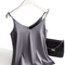 AOSSVIAO Satin Silk Halter V Neck White Spaghetti Strap Cami 2026 5