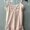 Japanese Sweet Vintage Striped Ruffle Tank Slim Fit Summer Cami For Women 1